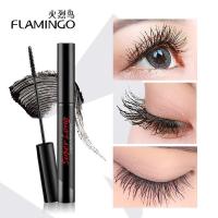 [火烈鸟睫毛膏]防水拉长不晕染卷翘纤长浓密初学生者细刷头 火烈鸟摩登风尚纤细睫毛膏 单支睫毛膏[无赠品]