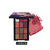 莎琪丽魔方缘十二色眼影湿粉质细防水防汗自然立体大地色眼影12色 惊艳日落