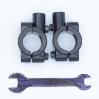 特价电动车反光镜 改装8mm通用 踏板车电瓶车自行车后视镜观后镜 底座一对+扳手