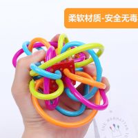 美国曼哈顿球牙胶婴儿牙胶咬咬胶宝宝磨牙棒器手抓摇铃球益智玩具 美版曼哈顿球(单个装)