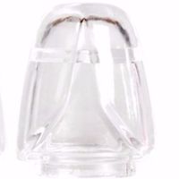 男用龟头套狼牙套包皮阻复套环情趣用品成人用品延时龟头套 透明色 小号一只装