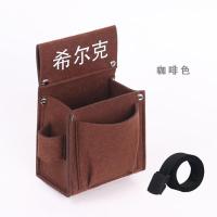 钉子腰包钉兜木工专用工具包腰带式装钉包耐磨工地建筑木匠袋腰兜 棕色单兜(送仿尼龙腰带)