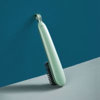 鞋刷硬毛家用不伤鞋专用刷鞋神器软毛衣服刷洗鞋板刷清洁洗衣刷子 翡翠绿[不伤鞋]