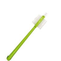 九阳原装配件 破壁机刷 果汁豆浆过滤网漏勺漏网清洁清洗硬毛刷子 绿色3头硬毛2个