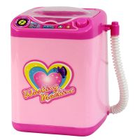 儿童过家家迷你玩具家电洗衣机冰箱马桶微波炉电饭煲电动仿真电器 粉色 电风扇