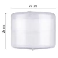 植村秀专用55号粉底刷专用收纳盒便携带镜 无化妆刷 李佳琦推荐 透明收纳盒 没刷子!无刷子! 其它材质