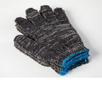 12-60双棉纱手套劳保耐磨工作工地机修棉线男女工人防滑作业修车 彩色薄款12双