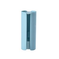 一次性杯子取杯器防尘杯子架壁挂式家用饮水机放水杯塑料置物架 8219单筒蓝