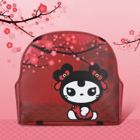 拽猫汽车座椅间储物网兜多功能车载挂袋收纳袋车内挂包置物神器女 辣喵咏梅(收纳+阻挡熊孩子)