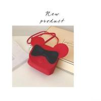 儿童包包韩范新款冰雪女童单肩包爱莎公主小女孩百搭斜挎手提包潮 ++关注送礼小米奇单肩红色