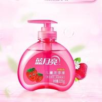 蓝月亮宝宝抑菌洗手液水果味225克滋润补水温和护手 草莓味225g一瓶
