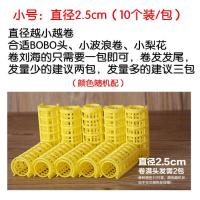 内扣卷发器不伤发空气刘海神器大卷卷发筒波浪头发卷刘海卷发夹子 小号直径2.5cm(10个装)细波浪