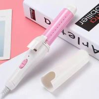 电卷发棒拉直大卷夹板女迷小型直发两用懒人神器刘海熨烫学生宿舍 (送收纳套)卷直两用---粉色