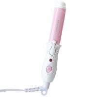 电发夹板迷小型夹板烫发器刘海卷发神器女内扣卷发棒迷你学生 粉色纸盒装