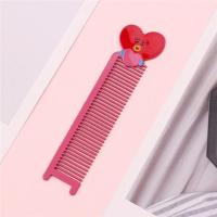 bts梳子 防弹少年团公仔迷你梳 随身梳 卡通Q版美发梳 美妆工具 爱心