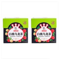 蜜雪冰城 雪王白桃乌龙茶雪王果香原味茶现泡花茶袋泡茶叶茶包 蜜雪冰城白桃乌龙茶[1盒含冰糖] 白桃乌龙茶[1盒含冰糖]