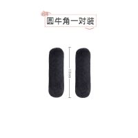 古装假发全发丝软蝴蝶结可爱发束造型古风汉服日常好搭配新手发髻 圆牛角-12cm一对装