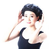 精品不插电焗油帽子负离子护染发上蜡倒膜发膜蒸发头发护理帽 黑色