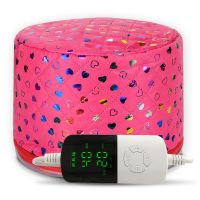 鑫晨染发焗油加热帽家用头发护理加热帽蒸汽发帽女加热蒸发帽 七彩液显定时款