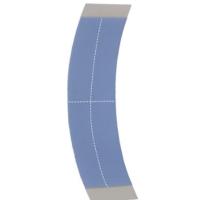假发胶片生物双面胶透气防水防汗粘贴片强力蓝胶薄高粘度织发补发 一分四1包36片