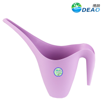 德奥园艺长嘴浇花引流壶阳台植物洒水壶加厚塑料浇水工具1.8L 北欧紫
