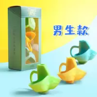 猫太子握笔器铅笔控笔训练宝宝学写字儿童握笔姿势矫正器笔套保护 四-五-六阶-典雅蓝3只装