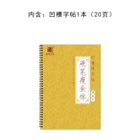 瘦金体字帖成人行楷凹槽练字帖练字本楷书高中生初中生硬笔书法 单本字帖(无褪色笔)