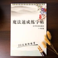 1-6年级小学生同步成语凹槽练字帖楷书速成反复使用儿童钢笔字帖 1-6成语