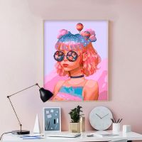 梵彩diy数字油画手绘填充少女手工填色油彩画涂色客厅卧室装饰画 G647 40*50绷好内框1.6厚度