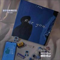 diy数字油画严浩翔for you专辑图油彩画卧室装饰画手工手绘涂色画 严浩翔Foryou 20*20CM油画