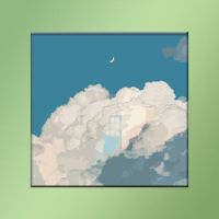 星球/数字油画diy填充手工绘画画涂填色油彩装饰挂画风景动漫水彩 XF010梦境之门3 30*30cm不带框