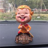 西游记汽车摆件可爱摇头猪八戒卡通公仔车载创意摆饰车内装饰品 大王来巡山破损率很高运输破损不承担