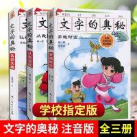 文字的奥秘 从我说起 认识天地 穿越时空 三册全彩注音版