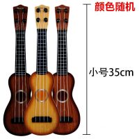 婴幼儿童益智架子鼓玩具初学者1-3-6岁男孩小孩入门启蒙敲打乐器 木纹吉他(颜色随机)