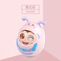 不倒翁玩具1宝宝3岁早教益智男女儿童小孩婴幼儿开发智力哄娃礼物 [粉]眨眼不倒翁