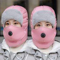 雷锋帽女冬天加厚保暖东北护耳棉帽男冬季户外骑电动车防风防寒帽 加厚绒(无镜片款) 粉色