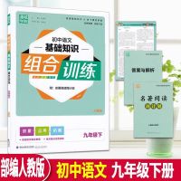 初中考语文英语阅读组合训练七八九年级上下册基础知识听力训练 九年级(部分全一册)下册 初中英语基础知识组合训练