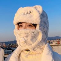 冬季百搭防寒雷锋帽防风可爱女棉帽冬天加厚护耳高颜值保暖帽子 灰色 成人均码