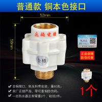 外置通用型电热水器防电墙配件隔电墙漏电装置铜螺纹小厨宝防电墙 普通款 铜本色 1只(单价)