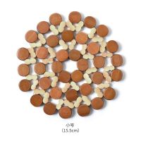 []大号楠竹隔热垫家用盘子垫创意餐桌防烫垫碗垫砂锅垫 72小号[]