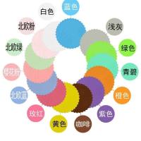 茶杯垫硅胶隔热垫餐桌盘子垫子碗垫菜餐盘垫家用餐桌垫锅垫防烫垫 中号2个不同色 简约