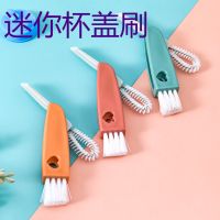 多功能清洁刷子软毛不伤衣家用鞋刷洗鞋神器衣服的专业刷子洗衣刷 5011[颜色随机]缝隙刷单个装