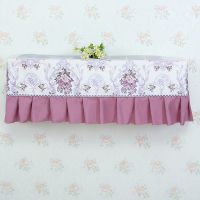 空调罩开机不取海尔美的格力室内挂机挂式防直吹卧室空调套防尘罩 牡丹花开开机不取 (1-1.5p)88cm长内