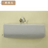 枫悦莯 全麻美的海尔三菱大金奥克斯格力1-1.5挂式空调防尘罩全包 典雅灰(雨露麻) 长76*厚20*高26