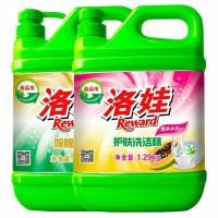洛娃洗洁精洗涤灵1.29kg*2桶装木瓜果蔬餐具通用