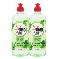 奥妙洗洁精生姜芦荟柠檬薄荷去油洁净不伤手餐具净蔬果净两瓶装 茶树芦荟480g*2瓶