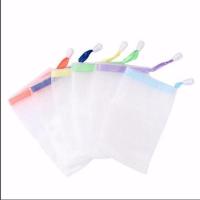 20/1片加厚双层起泡网洗面奶脸部打泡器手工香皂洁面发泡沫气泡袋 1个装[散装]_