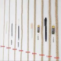 粗麻绳麻绳装饰品细麻绳装饰绳子diy手工编织捆绑绳拔河绳晾衣绳 优质黄麻1毫米400米(*1)