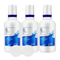 博士伦润明近视透明隐形眼镜保湿护理液滋润除蛋白120ml*3 120mL*3瓶