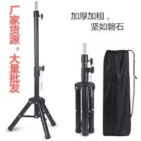 理发店美发店大支架 美发头模专用落地三角架 假发模特头架子 勾发专用支架(展开110厘米)